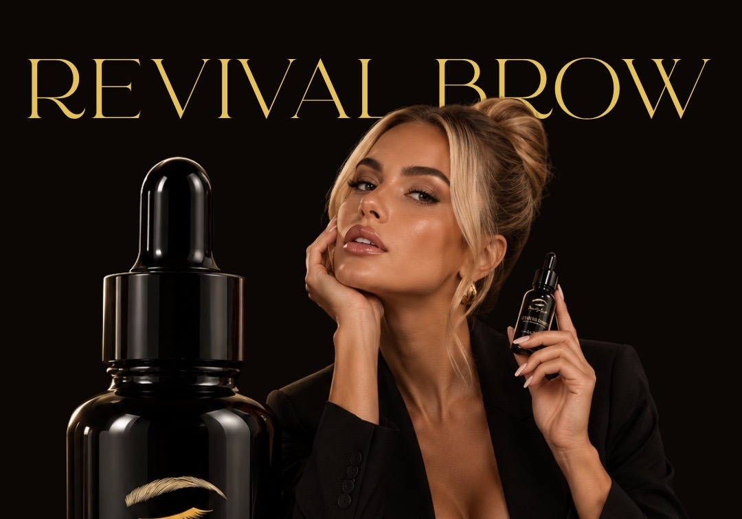 Flacon Revival Brow, tonic fortificateur sourcil